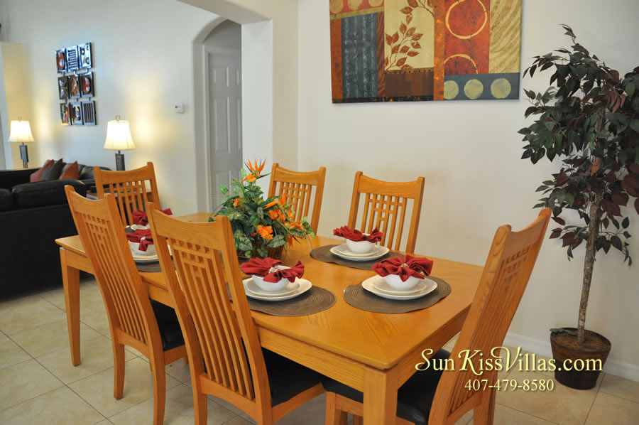 Pelican Point Disney Vacation Rental Dining Area
