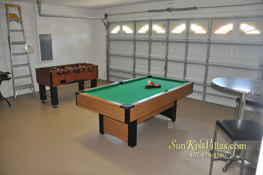 Pelican Point Disney Vacation Home Rental Game Room